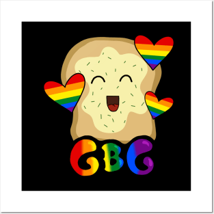 Garlic Bread Gang Gay Pride Posters and Art